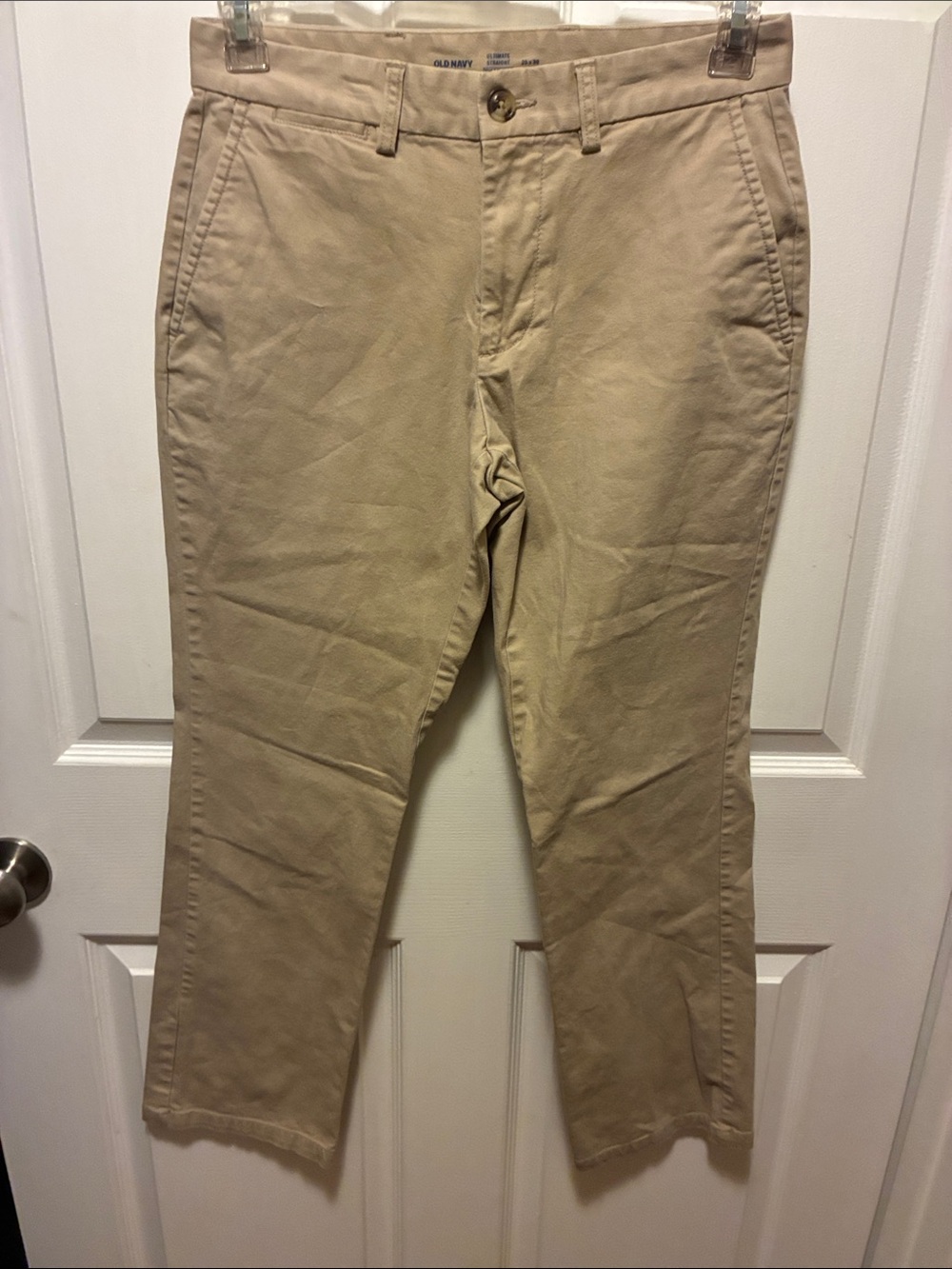 Old Navy Beige/Tan Men's Straight Chino Pants size 29X30